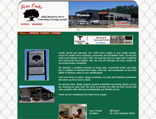 Tablet Screenshot of fiveoaksfencesupply.com